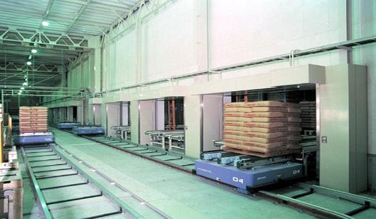 RGV pallet transfer installation